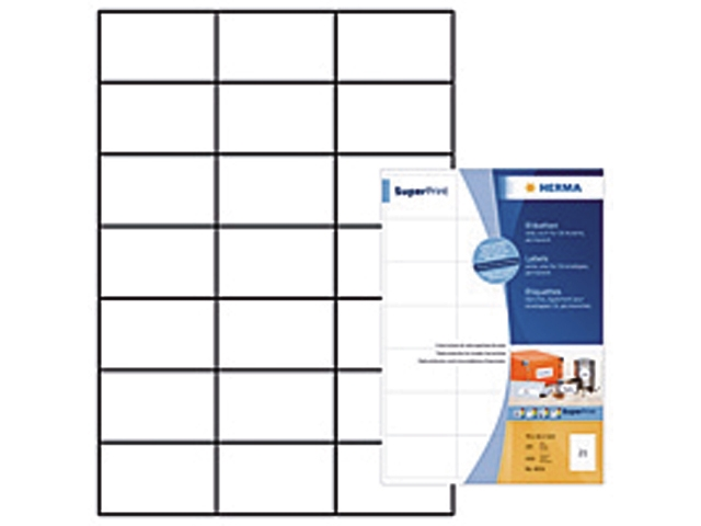Herma laseretiket 4616 70x42.3mm