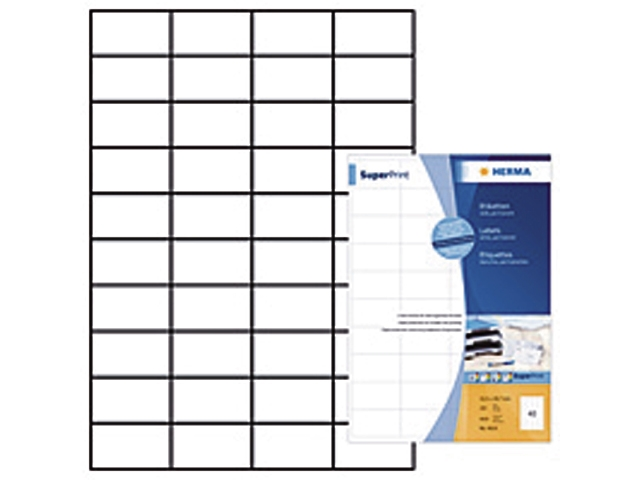 etiket herma laser 4610 52.5x29.7mm