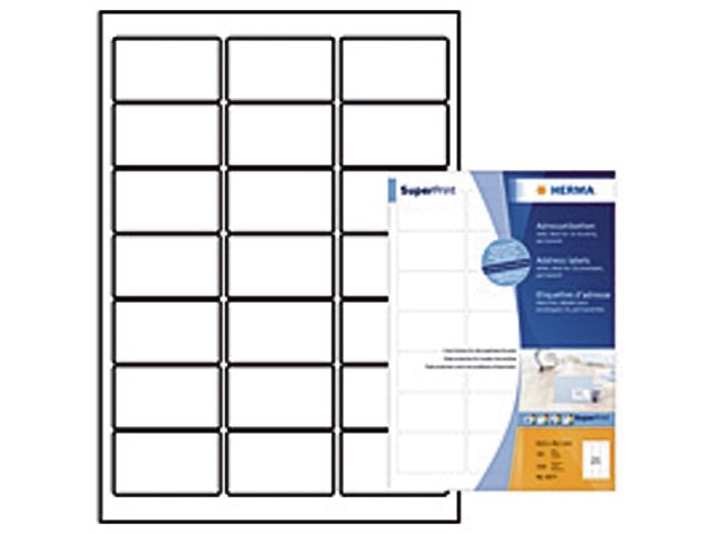 etiket herma kopieer 4677 63.5x38.1mm 2100st