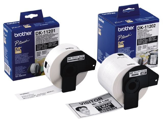 etiket brother dk-11203 archivering 87mmx17mm