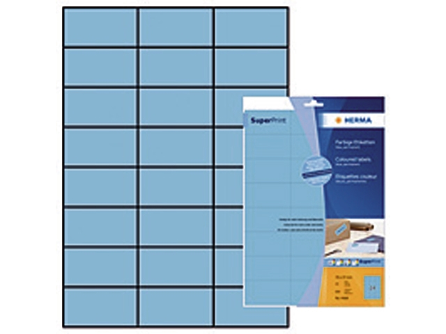 etiket herma kopieer 4468 70x37mm blauw
