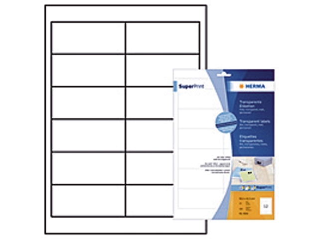 etiket herma kopieer 4682 96.5x42.3mm folie
