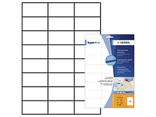 etiket herma kopieer 4685 70x37mm folie
