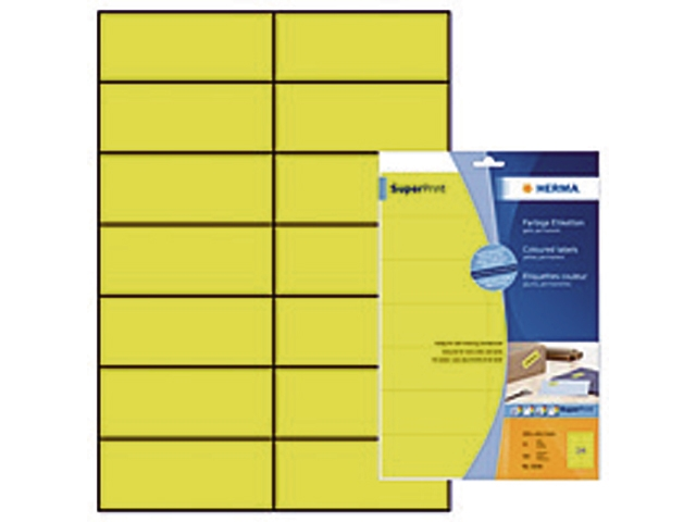 etiket herma kopieer 5058 105x42.3mm geel