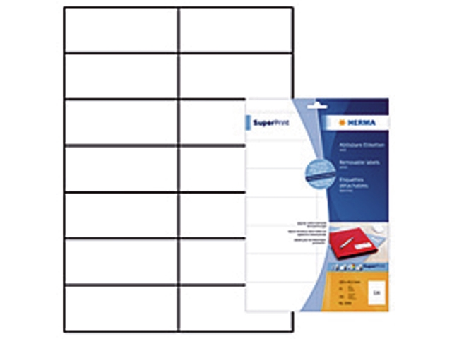 etiket herma superprint 5081 105x42.3mm wt af