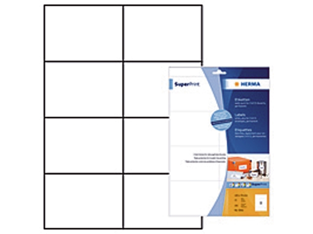 etiket herma superprint 5062 105x74mm wit