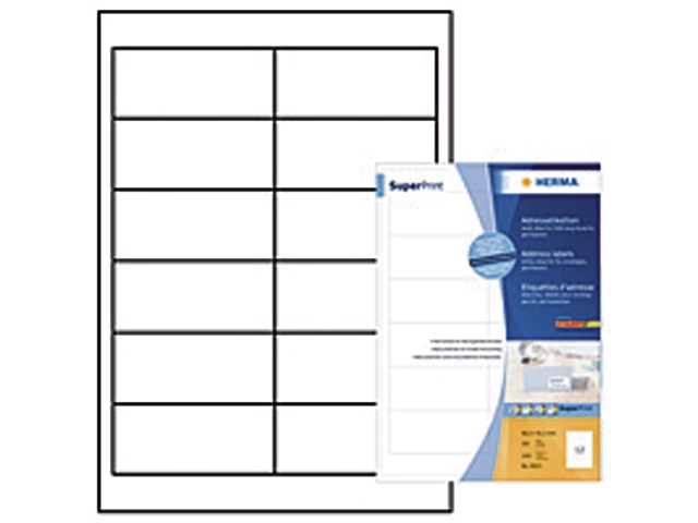 etiket herma superprint 4623 96.5x42.3mm