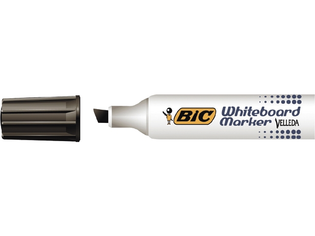 viltstift bic 1781 whiteboard schuin 3-6mm zw