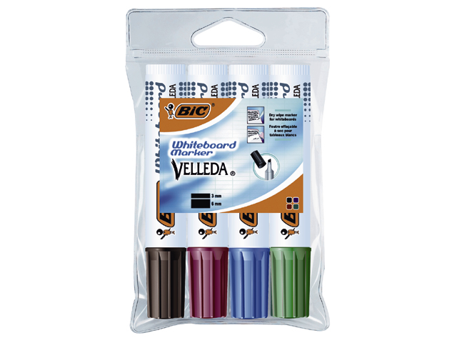 viltstift bic 1781 whiteboard schuin 3-6mm as