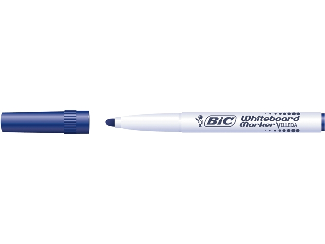 Bic 1741 whiteboardstift 2mm  blauw