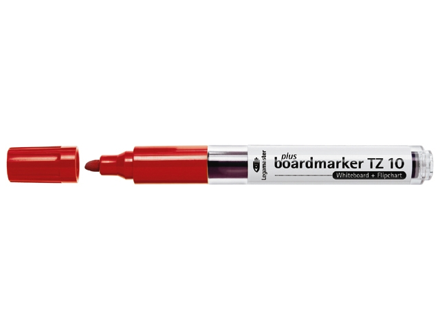 Viltstift tz1 whiteboard rond rood