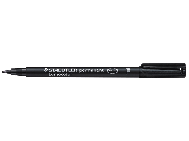 Steadtler viltstift f318 zwart fijn