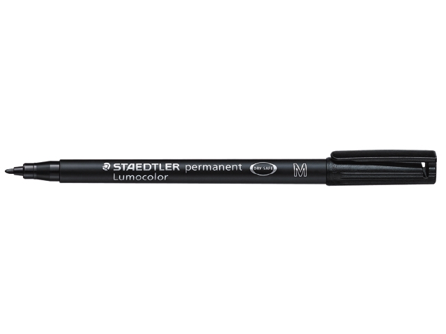 Overheadviltstift medium zwart