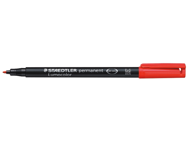 Overheadviltstift medium rood