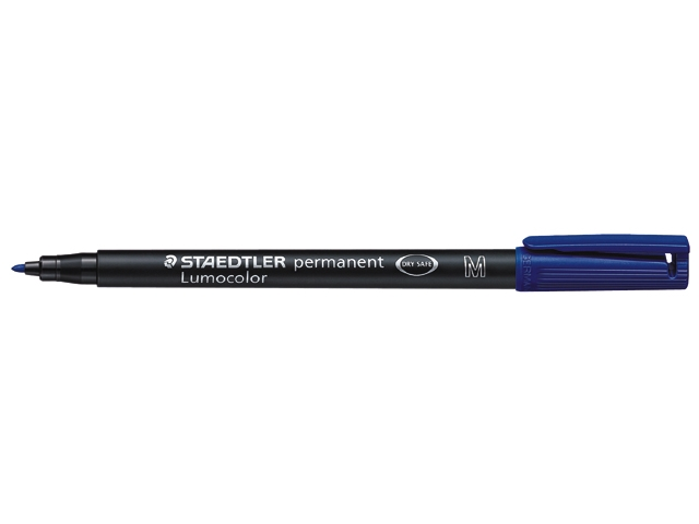 Overheadviltstift blauw medium