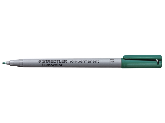 viltstift staedtler ohp lumocolor f 316 groen