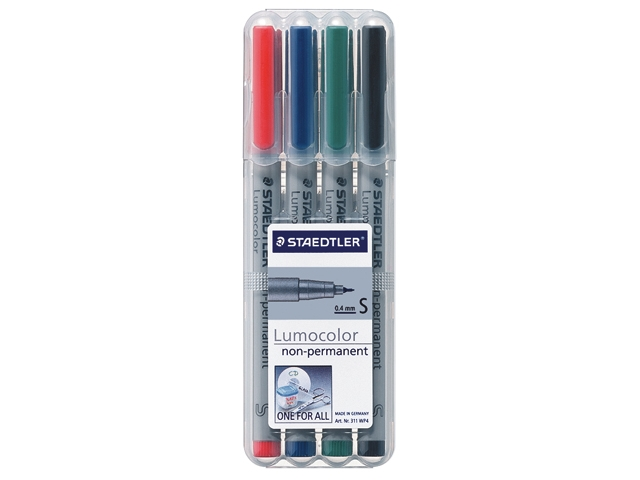 viltstift staedtler ohp lumocolor sf 311 wp4