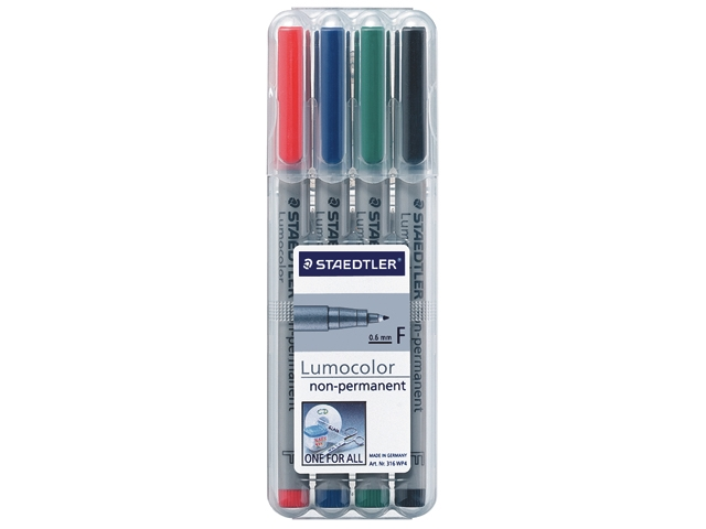 Overheadviltstift fine assorti
