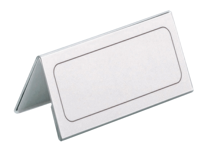 tafelnaambord durable 8052 65x210mm transp
