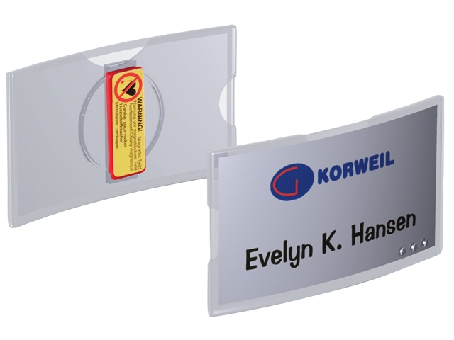 badge durable 8123.19 convex met magneet 40x7