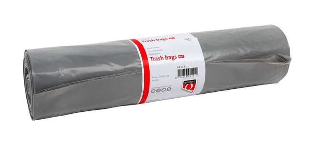 Afvalzak Quantore LDPE T50 60L grijs