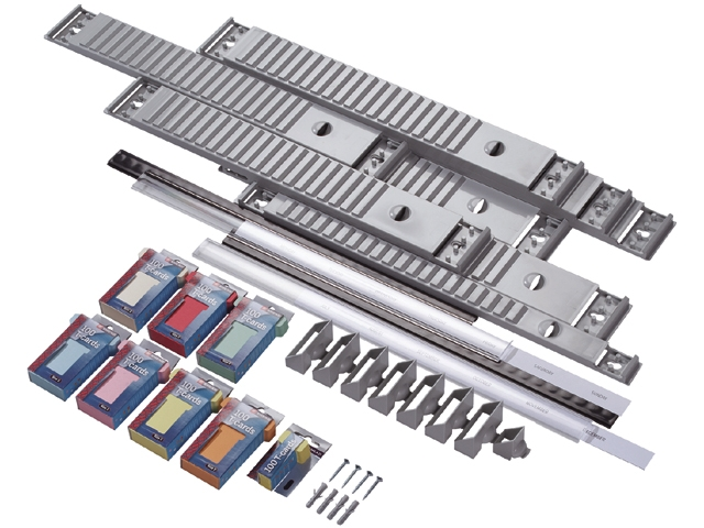 Weekplanner lynx a5541-5311 20vaks lichtgrij