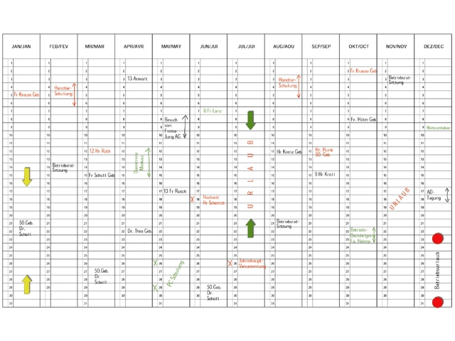 planner jaar legamaster prem vertikaal 60x90c