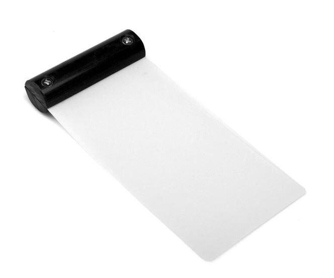 Secupro flipperkaart met handvat zwart 0.5mm