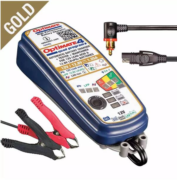 Tecmate optimate 4 quad gold druppellader