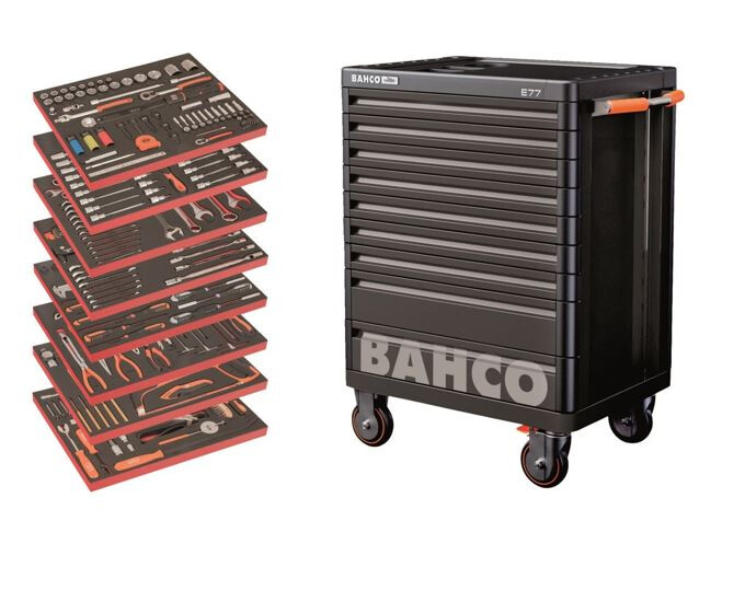 Bahco gereedschapswagen automotive 357-delig
