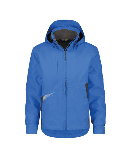 Dassy werkjas Hyper azuurblauw/grijs 4XL