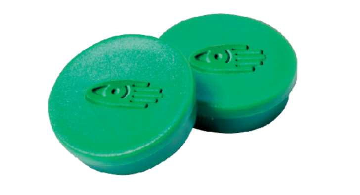 Whiteboard Magneet groen 30mm 10stuks