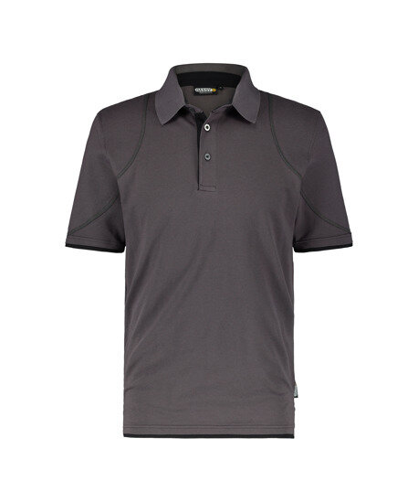Dassy polo Orbital antracietgrijs/zwart 3XL